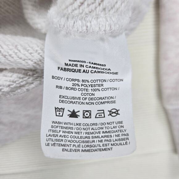 Nike Sportswear Heritage Crew Neck Long Sleeve Sweatshirt in Gray Men's Size XL - Picture 4 of 8